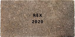 6" x 12" Brown Dog Park Paver